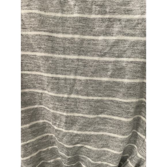 Express Grey Petite Striped Shift Dress - Picture 4 of 4
